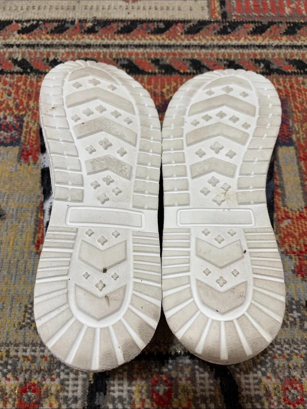Gypsy Jazz Black & White Cow Print Slip-On Sneakers